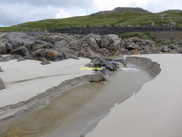 Photo 6"x4" Channel through Traigh Tuath Allathasdal c2011