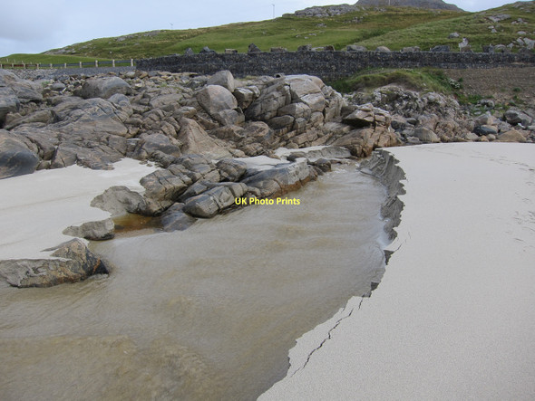 Photo 6"x4" Channel through Traigh Tuath Allathasdal c2011