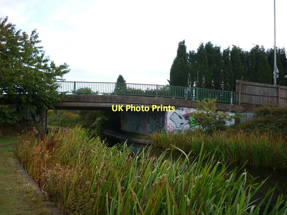 Photo 6"x4" Aldridge Wharf Bridge Aldridge c2011