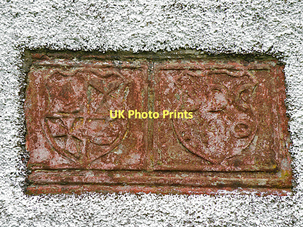 Photo 6"x4" Sandstone Plaques Clachan of Glendaruel c2011