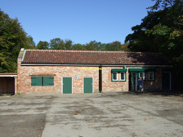 Photo 6"x4" Cafe (closed) and toilets, Danes Dyke Croft c2011