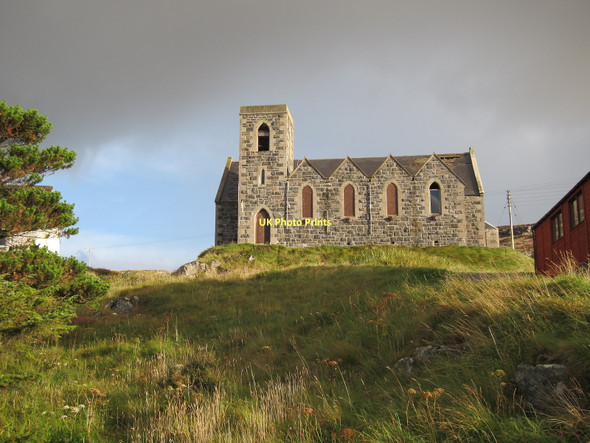 Photo 6"x4" Former church Castlebay\/B\u00e0gh a' Chaisteil c2011