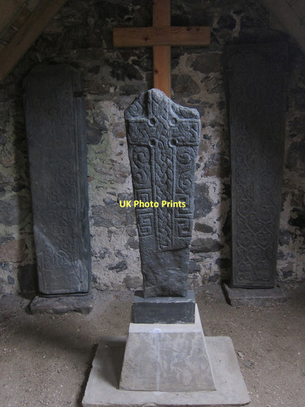 Photo 6"x4" Kilbar Stone replica E\u00f2laigearraidh c2011