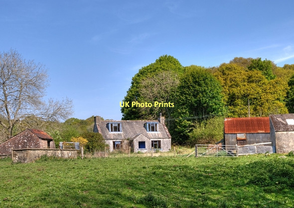 Photo 6"x4" Woodend Farm (abandoned)  Gatehouse of Fleet c2011
