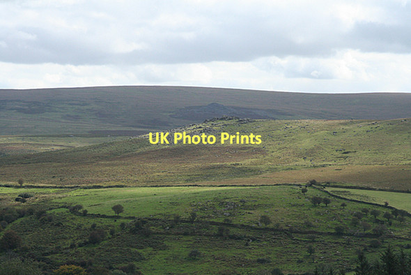 Photo 6"x4" Sheepstor: Gutter Tor from Sheeps Tor Sheepstor c2011