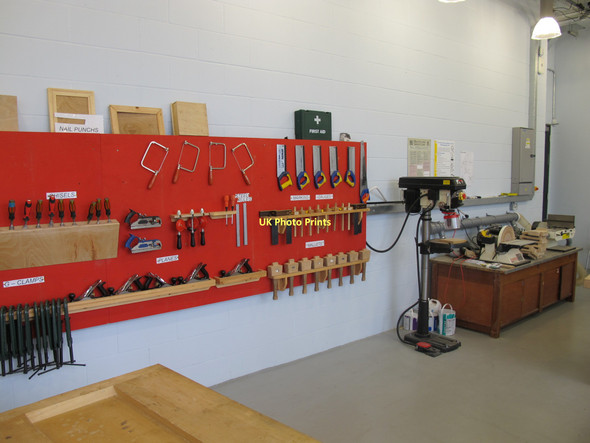 Photo 6"x4" City of Westminster College - woodwork workshop Paddington\/TQ2681 c2011