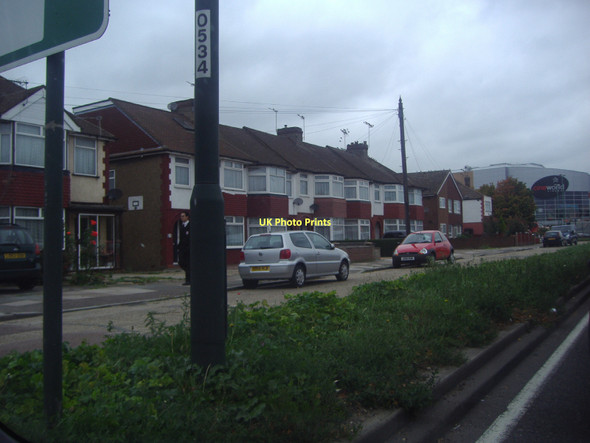 Photo 6"x4" Houses on Great Cambridge Road, Southbury Enfield\/TQ3396 c2011