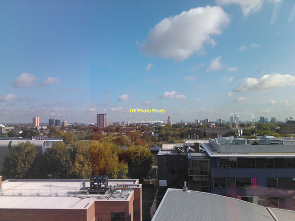Photo 6"x4" View of the Stratford Olympic Village from Queen Mary, University of London Bow\/TQ3682 c2011