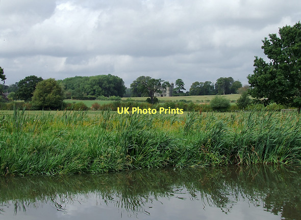 Photo 6"x4" Reedbeds and farmland near Tixall, Staffordshire Tixall c2011