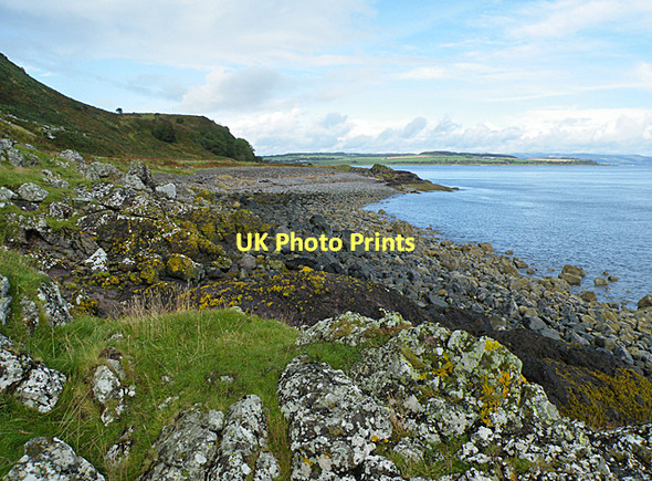 Photo 6"x4" Looking North from Creag a' Mhara Kilchattan Bay\/NS1055 c2011