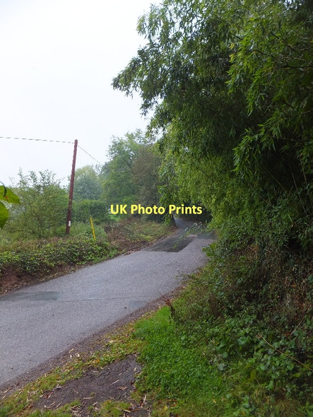 Photo 6"x4" Bridleway junction with road at Barns Close Bickleigh\/SS9407 c2011