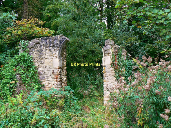 Photo 6"x4" Folly,Stanton Park, Swindon Stanton Fitzwarren c2011