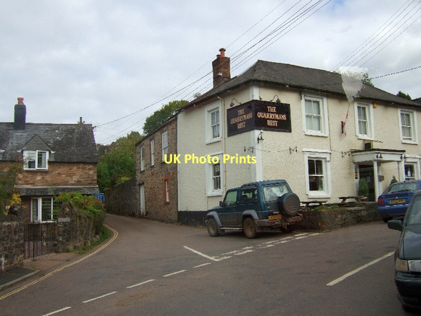 Photo 6"x4" The Quarryman's Rest (inn) Bampton\/SS9522 c2011