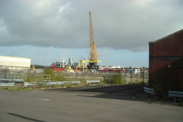 Photo 6"x4" View across West Float from Beaufort Road Birkenhead\/SJ3088 c2011