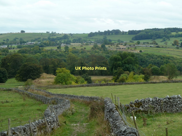 Photo 6"x4" Track down to the Wye valley and Bakewell Bakewell c2011