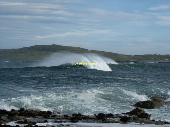 Photo 6"x4" Big sea at Barra Allathasdal c2006
