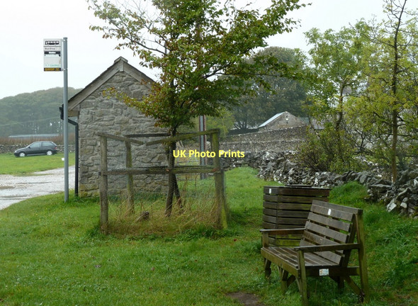 Photo 6"x4" Bus stop and shelter, Sheldon Sheldon\/SK1768 c2011