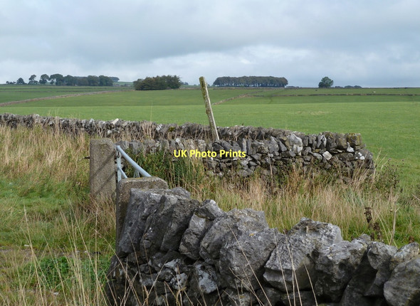 Photo 6"x4" Start of a footpath towards Over Haddon Monyash c2011