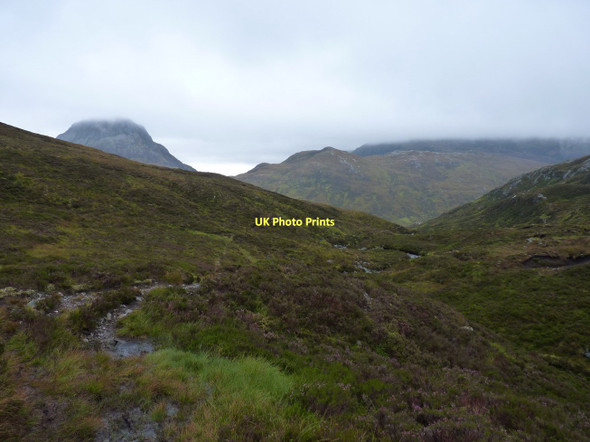 Photo 6"x4" The lower part of Coire Claurigh Allt a' Ch\u00f9il Choirean c2011