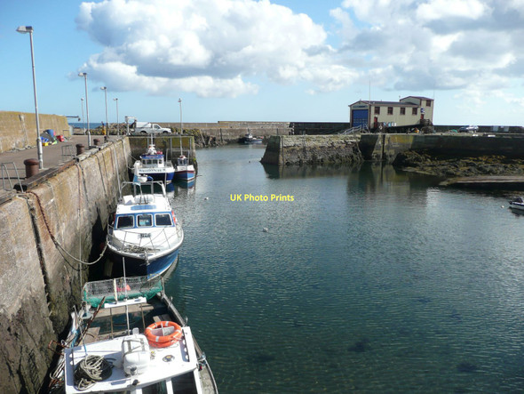 Photo 6"x4" The quay at St Abbs Northfield\/NT9167 c2011