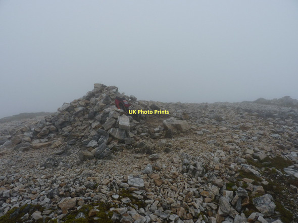 Photo 6"x4" Summit cairn on Stob B\u00c3\u00a0n Stob B\u00e0n\/NN2672 c2011