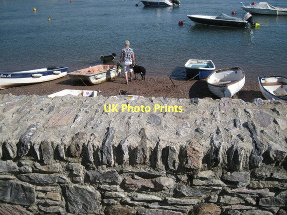 Photo 6"x4" Foreshore below Riverside  Teignmouth c2011