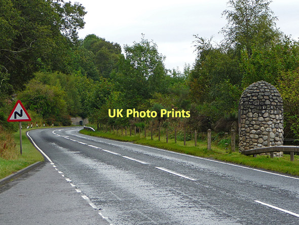 Photo 6"x4" The John Cobb Memorial Bunloit c2011