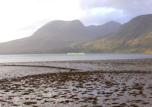 Photo 6"x4" Mudflats, Upper Loch Torridon Annat\/NG8954 c2006