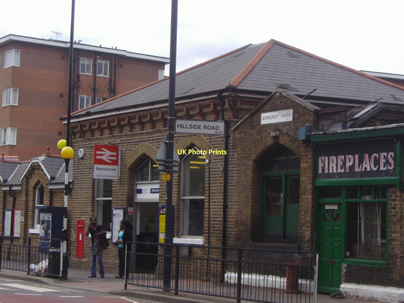Photo 6"x4" Stamford Hill station Stoke Newington c2008