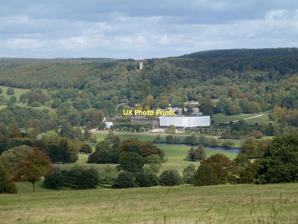 Photo 6"x4" Derwent valley and the setting of Chatsworth House Edensor c2011