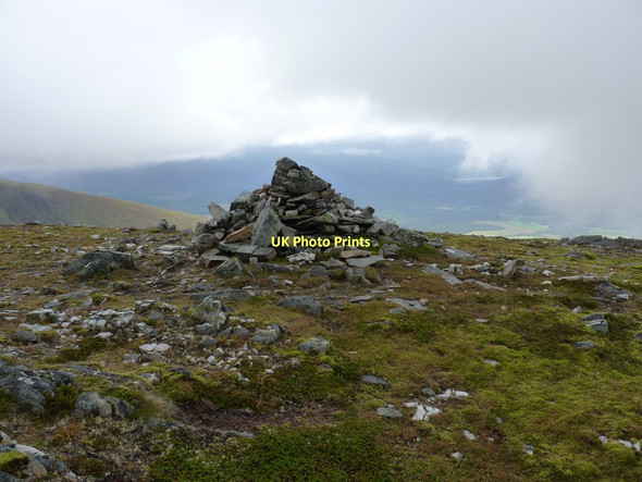 Photo 6"x4" Summit cairn on Cruach Innse Cruach Innse c2011