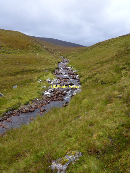 Photo 6"x4" The Allt Beinn Chlianaig - upstream Roybridge c2011