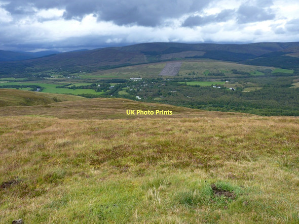 Photo 6"x4" Looking down towards Tom a' Chruaidh Uillt Roybridge c2011
