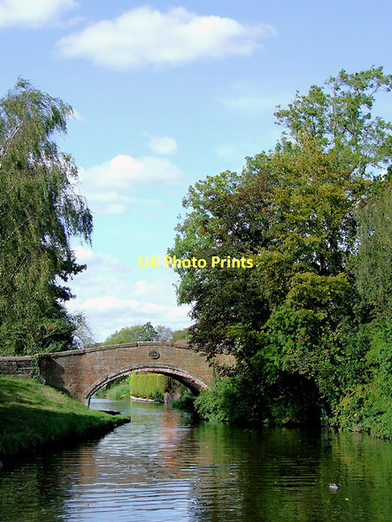 Photo 6"x4" Acton Moat Bridge at Acton Trussell, Staffordshire Acton Trussell c2011