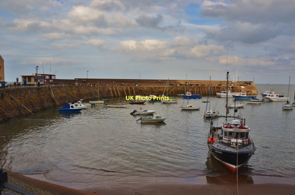 Photo 6"x4" Minehead Harbour Wall Minehead c2011