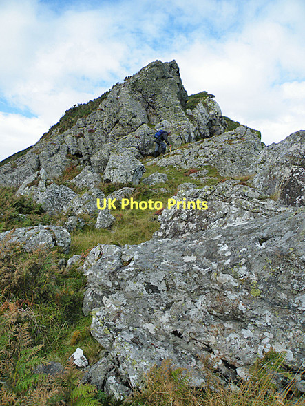 Photo 6"x4" Examining the Dolerite Kilchattan Bay\/NS1055 c2011