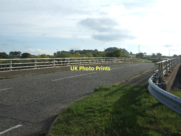 Photo 6"x4" Bridge over A30 Cheriton Bishop c2011
