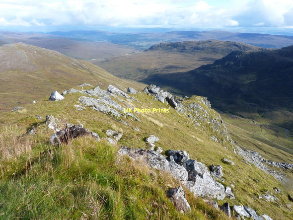 Photo 6"x4" The steep east ridge of Carn a' Mhadaidh-ruaidh Carn \u00e0 Mhadaidh-ruaidh c2011