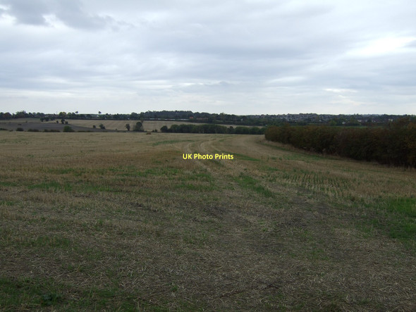 Photo 6"x4" Farmland off Hell Lane Sharlston Common c2011