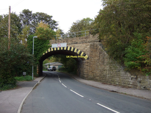 Photo 6"x4" Railway bridge over Oakenshaw Lane Walton\/SE3517 c2011