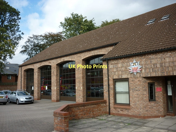 Photo 6"x4" Beverley fire station Beverley c2011