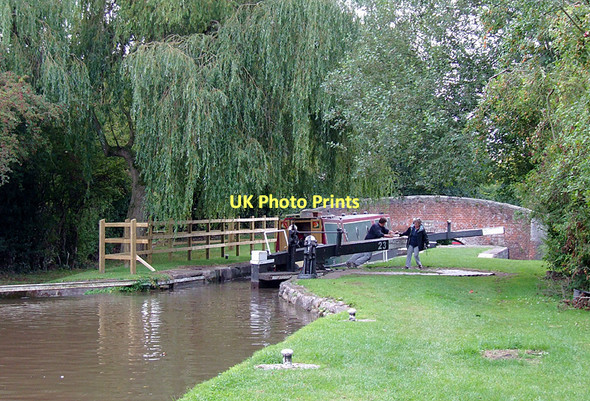 Photo 6"x4" Hoo Mill Lock north of Great Haywood, Staffordshire Little Ingestre c2011