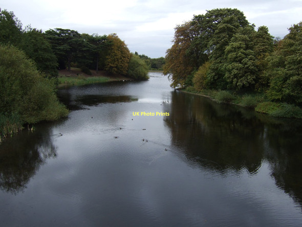 Photo 6"x4" Middle Lake, Nostell Priory Foulby c2011