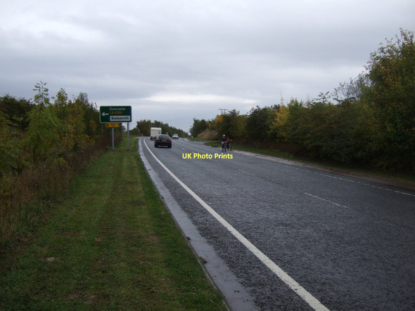 Photo 6"x4" A628 heading south Hemsworth\/SE4213 c2011