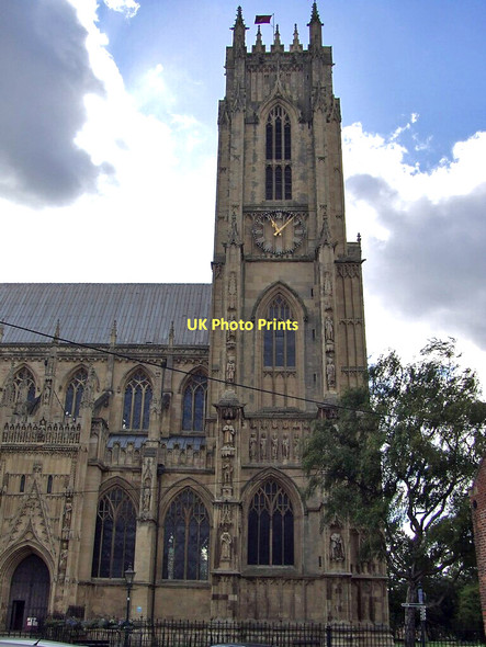 Photo 6"x4" Clock Tower of Beverley Minster Beverley c2011