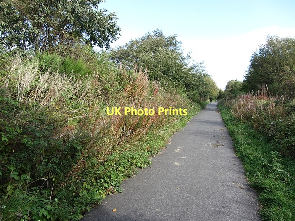 Photo 6"x4" Peebles Railway at Rosewell Station Bonnyrigg c2011