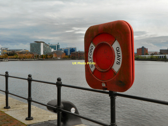 Photo 6"x4" Salford Quays, Central Bay Salford\/SJ8098 c2011