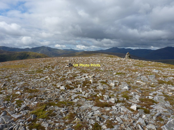 Photo 6"x4" On the summit plateau of Aonach Shasuinn Aonach Shasuinn c2011