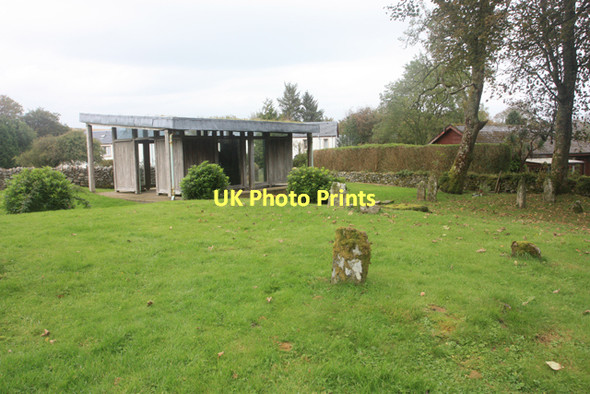 Photo 6"x4" Saddel Abbey visitor centre Saddell c2011