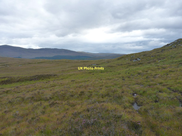 Photo 6"x4" Rough, boggy ground on the slope of Bruthach nan Uamh Bruthach nan Uamh c2011
